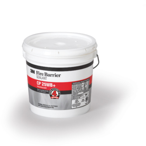 3M Fire Barrier Sealant CP 25WB+ Red 2 Gallon Drum (Pail)